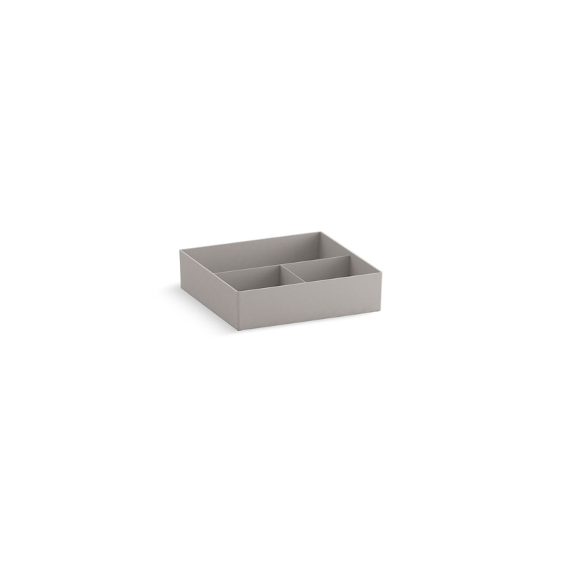 KOHLER K-33587-1WT Divided Drawer Organizer In Mohair Grey