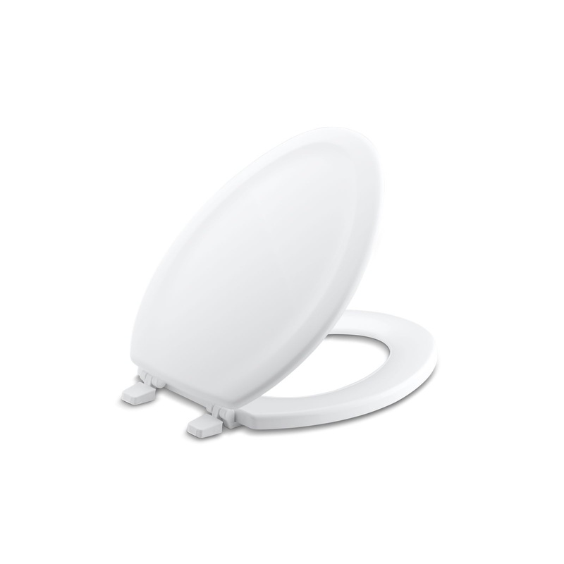 KOHLER K-4647-0 Stonewood Elongated Toilet Seat In White