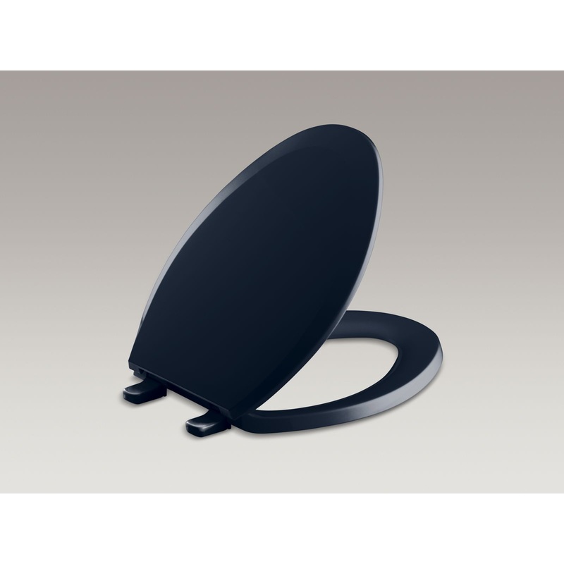 KOHLER K-4652-52 Lustra Quick-Release Elongated Toilet Seat In Navy