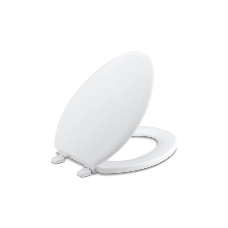 KOHLER K-4694-0 Ridgewood Elongated Toilet Seat In White