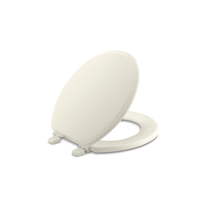 KOHLER K-4695-96 Ridgewood Round-Front Toilet Seat In Biscuit