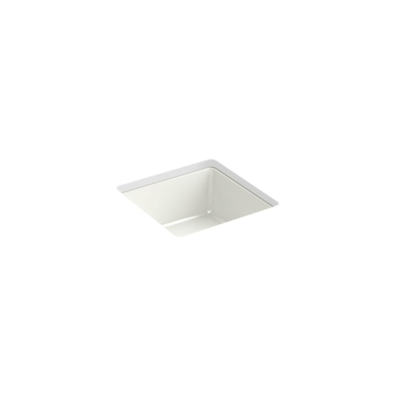 KOHLER K-8188-NY Verticyl 13" Square Undermount Bathroom Sink In Dune