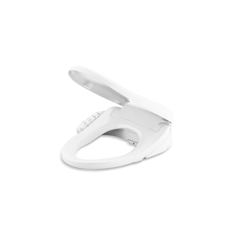 KOHLER K-8298-0 Purewash E590 Elongated Bidet Toilet Seat In White