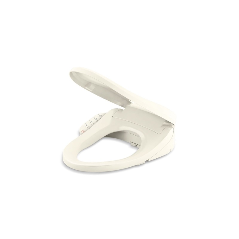 KOHLER K-8298-96 Purewash E590 Elongated Bidet Toilet Seat In Biscuit