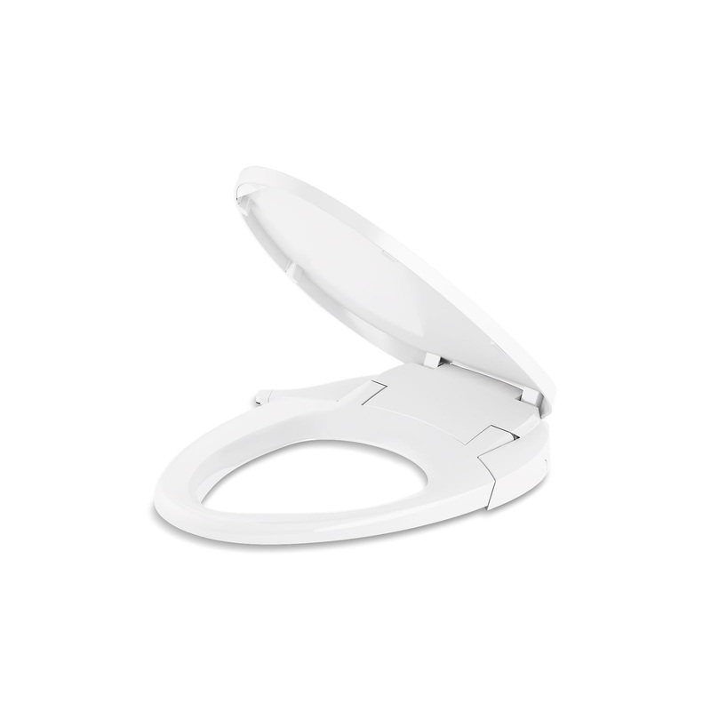 KOHLER K-98804-0 Purewash M300 Elongated Manual Bidet Toilet Seat In White