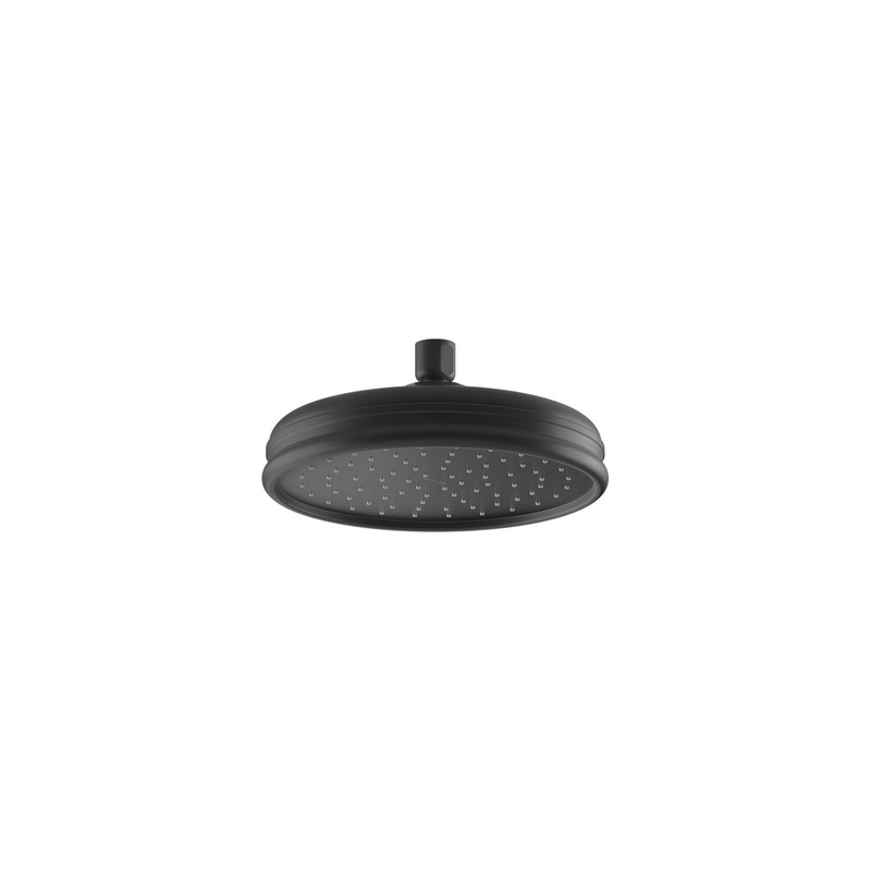 KOHLER K-13692-G-BL 8" 1.75 Gpm Rainhead With Katalyst Air-Induction Technology In Matte Black