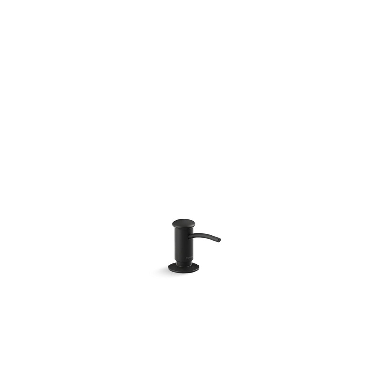 KOHLER K-1895-C-BL Contemporary Design Soap/Lotion Dispenser In Matte Black