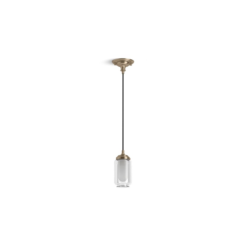 KOHLER K-22653-PE01-BVL Artifacts 4" Pendant In Brushed Bronze