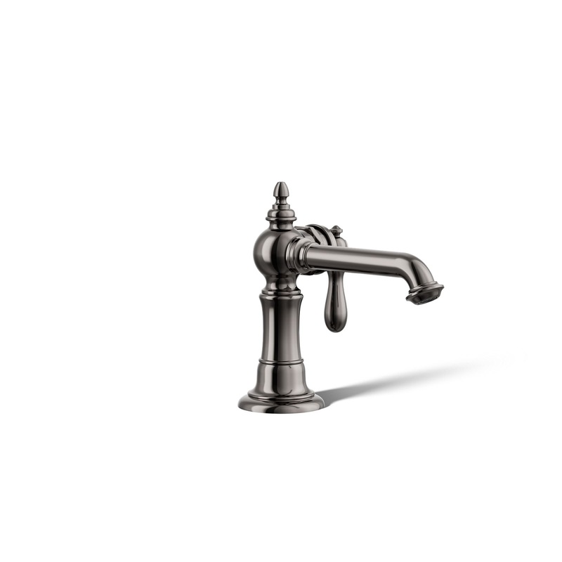 KOHLER K-72762-9M-TT Artifacts Single-Handle Bathroom Sink Faucet, 1.2 Gpm In Vibrant Titanium
