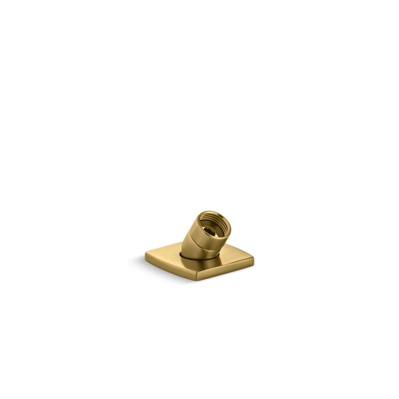 KOHLER K-14789-2MB Loure Deck- Or Bath-Mount Handshower Holder With Handshower Hose In Vibrant Brushed Moderne Brass