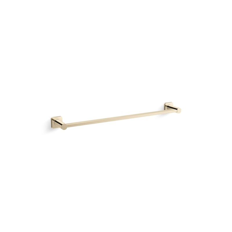 KOHLER K-23525-AF Parallel 24" Towel Bar In Vibrant French Gold