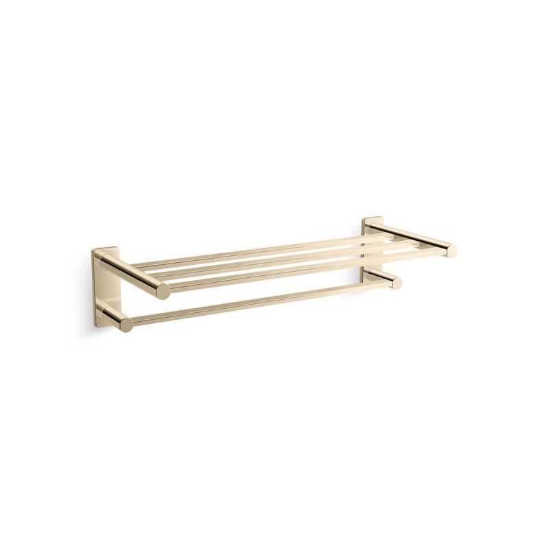 KOHLER K-23530-AF Parallel Hotelier In Vibrant French Gold