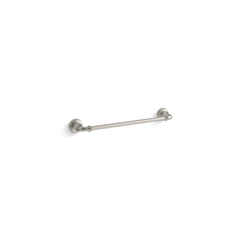 KOHLER K-27383-BN Bellera 18" Towel Bar In Vibrant Brushed Nickel