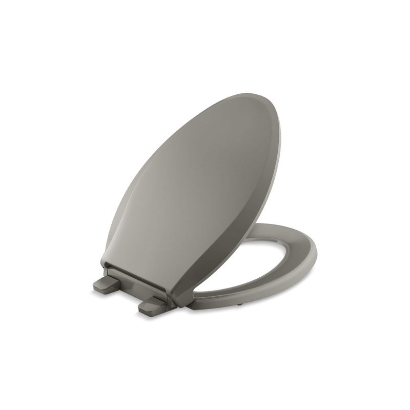 KOHLER K-4636-RL-K4 Cachet Readylatch Quiet-Close Elongated Toilet Seat In Cashmere