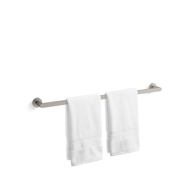 KOHLER K-73143-BN Composed 30" Towel Bar In Vibrant Brushed Nickel