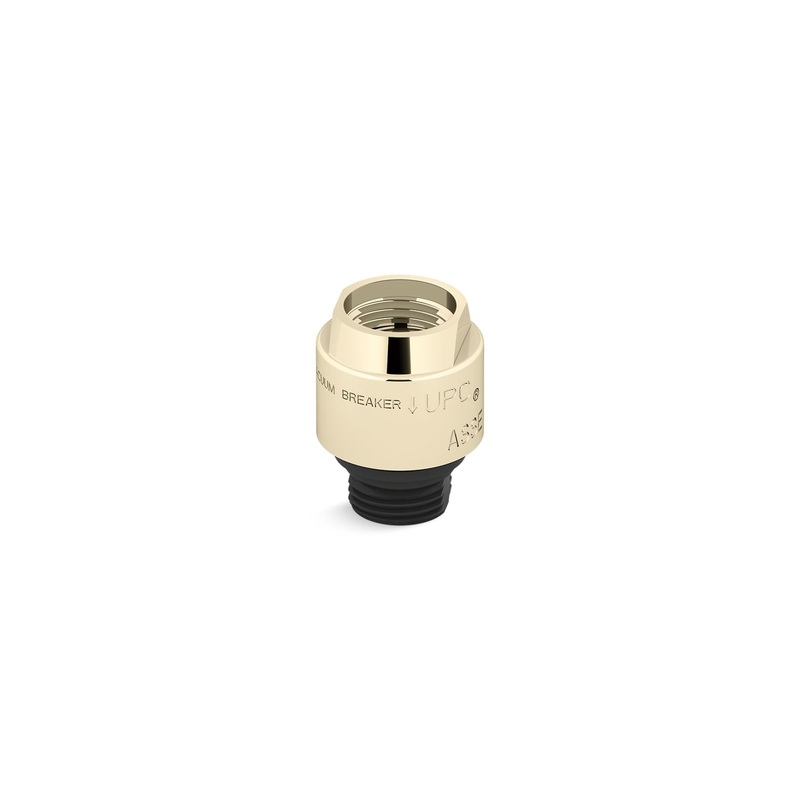 KOHLER K-9660-AF Persona Vacuum Breaker, 1/2" X 1/2" In Vibrant French Gold