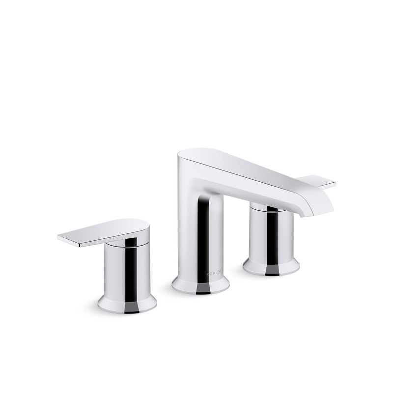 KOHLER K-T25740-4-CP Hint Deck-Mount Bath Faucet Trim In Polished Chrome