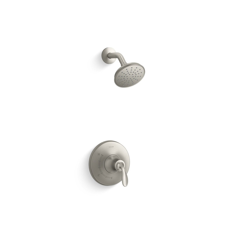 KOHLER K-TS27382-4G-BN Bellera Rite-Temp Shower Trim Kit, 1.75 Gpm In Vibrant Brushed Nickel