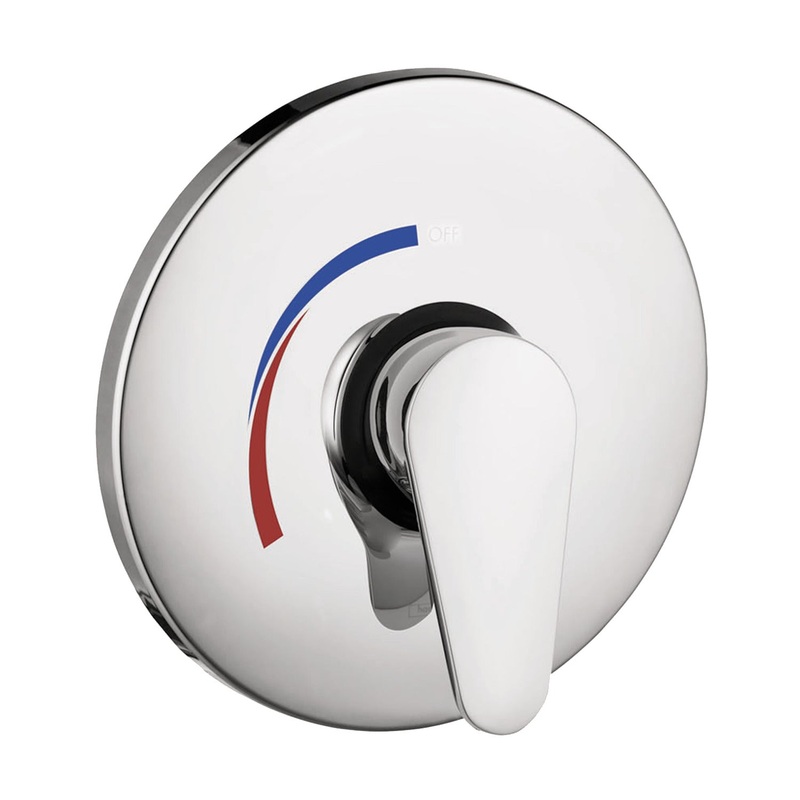 HANSGROHE 04496000 Chrome Commercial Modern Pressure Balance Trim