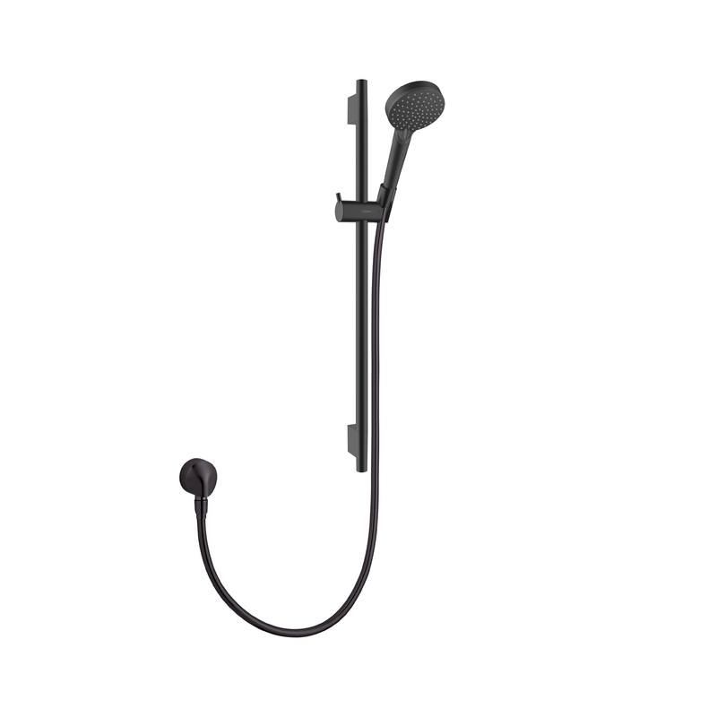 HANSGROHE 04969670 Matte Black Vernis Blend Wallbar Set 2.5 GPM