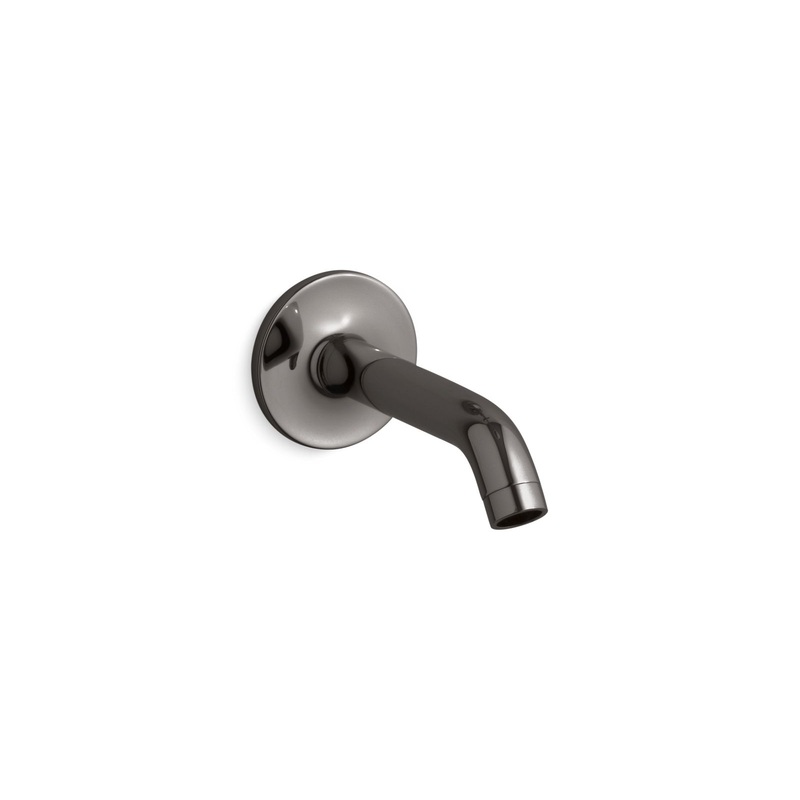 KOHLER K-14426-TT Purist Wall-Mount Bath Spout In Vibrant Titanium