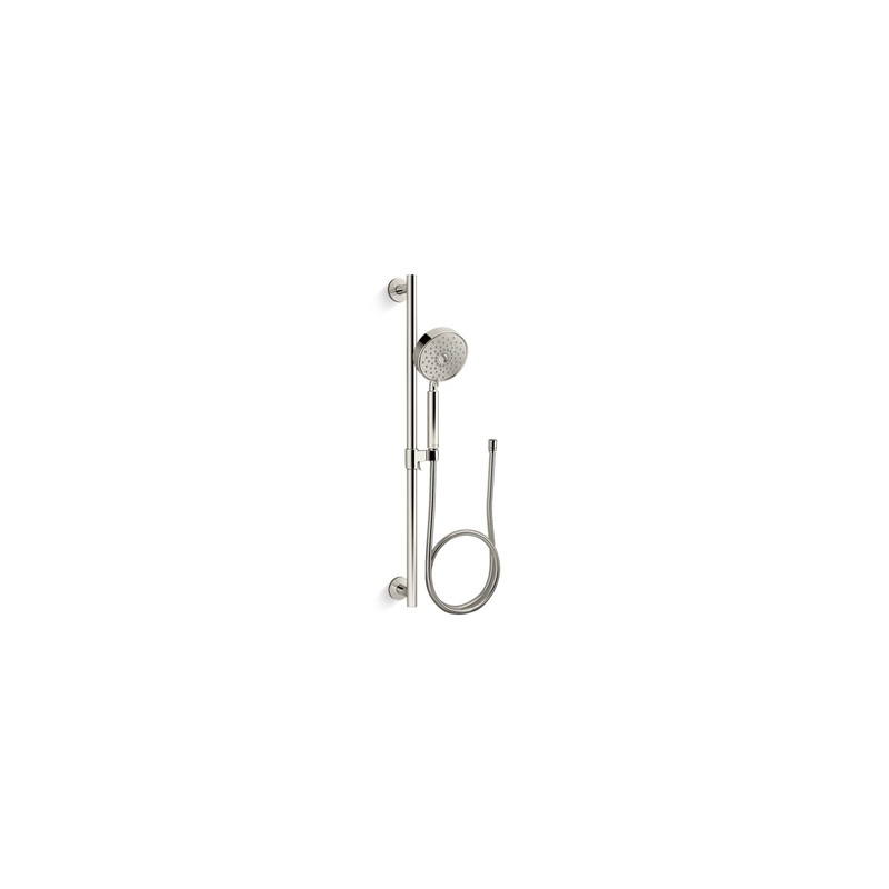 KOHLER K-22178-SN Purist 28" Four-Function Handshower Kit, 2.5 Gpm In Vibrant Polished Nickel