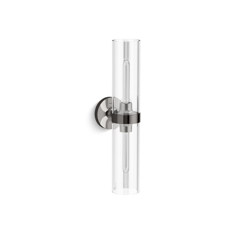 KOHLER K-27263-SC02-TTL Purist Two-Light Sconce In Titanium