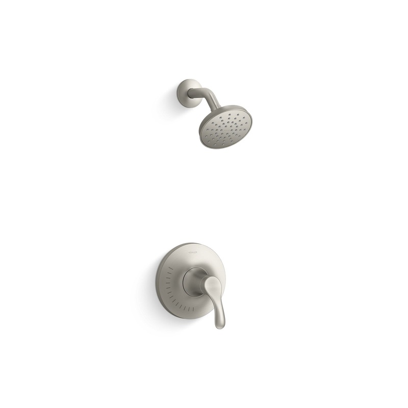 KOHLER K-TS27392-4G-BN Simplice Rite-Temp Shower Trim Kit, 1.75 Gpm In Vibrant Brushed Nickel