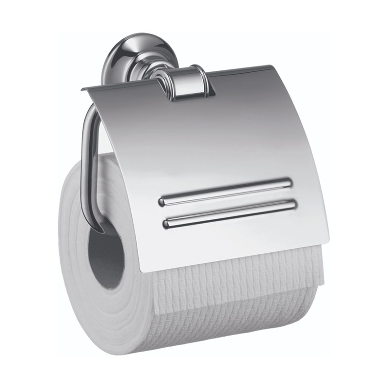 AXOR 42036000 Chrome Montreux Classic Toilet Paper Holder