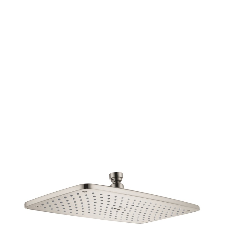 HANSGROHE 27381821 Brushed Nickel Raindance E Modern Showerhead 2.5 GPM