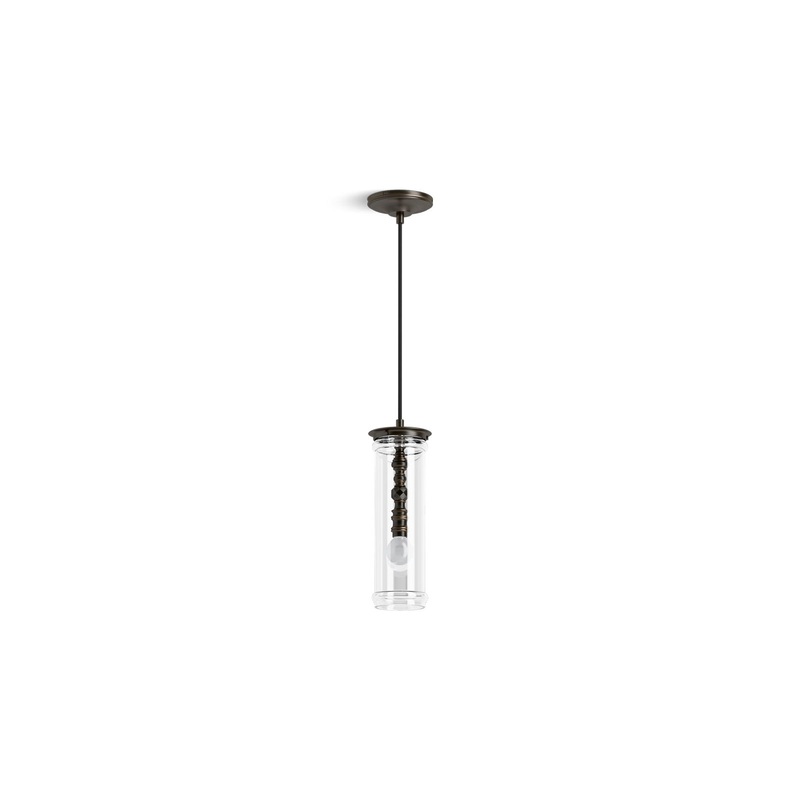 KOHLER K-23339-PE01-BZL Damask 4" Pendant In Oil-Rubbed Bronze