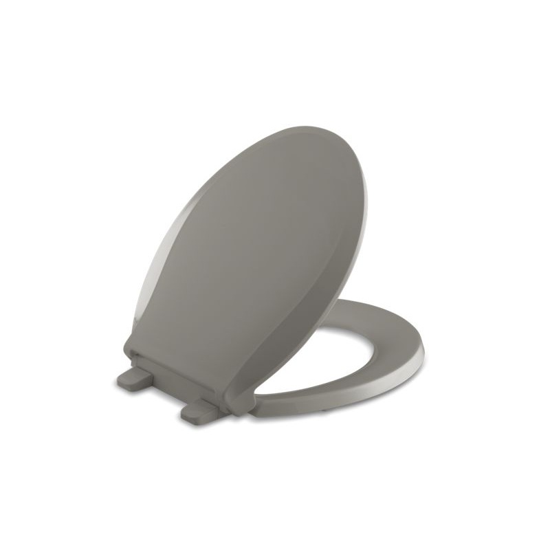 KOHLER K-4639-K4 Cachet Quiet-Close round-front toilet seat