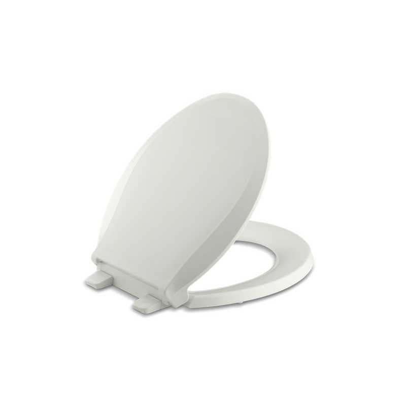 KOHLER K-4639-NY Cachet Quiet-Close round-front toilet seat