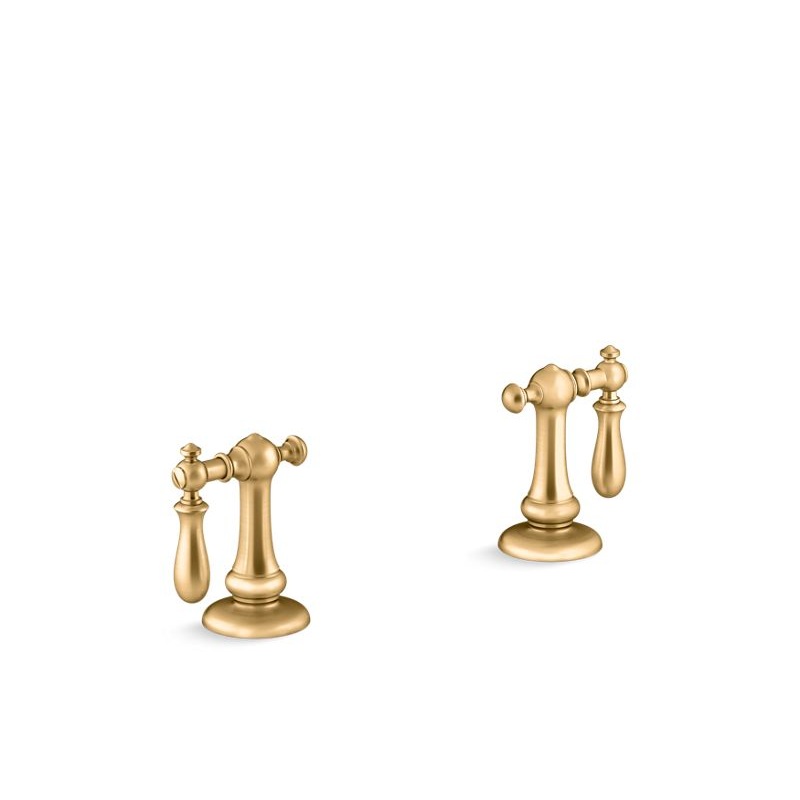 KOHLER K-98068-9M-2MB Artifacts Bathroom sink swing lever handles