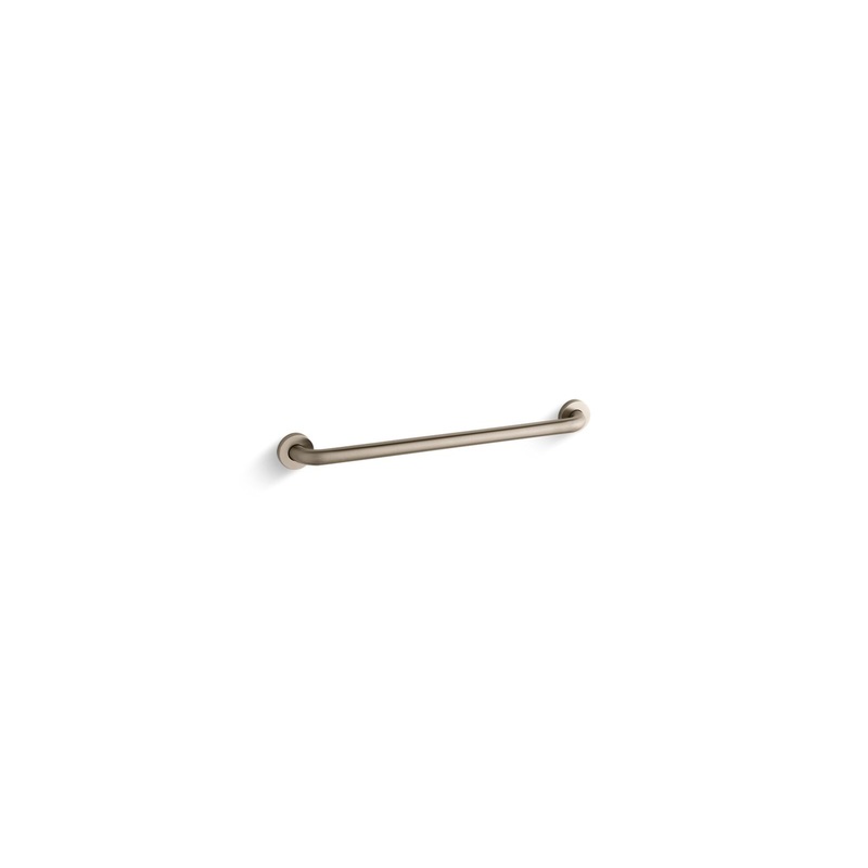 KOHLER K-14562-BV Contemporary 24" Grab Bar In Vibrant Brushed Bronze
