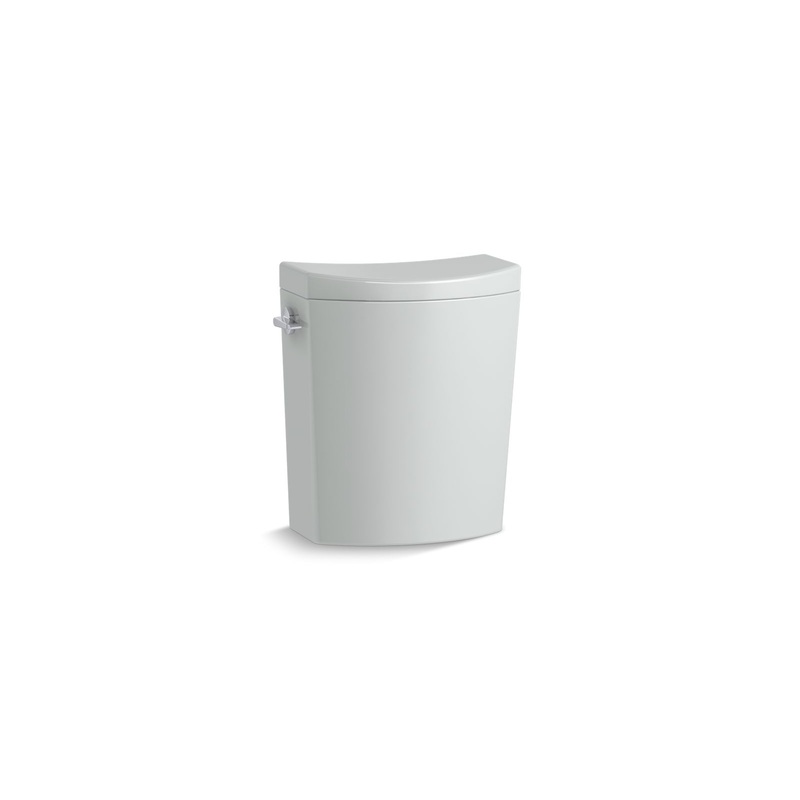 KOHLER K-19042-95 Persuade Curv Toilet Tank, Dual-Flush In Ice Grey