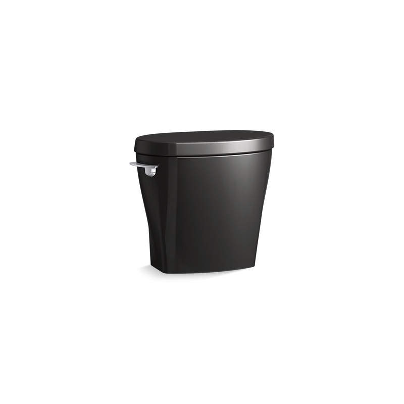 KOHLER K-20203-7 Betello Toilet Tank, 1.28 Gpf In Black Black