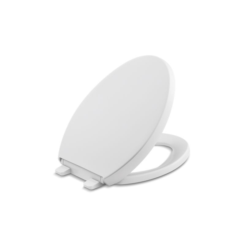 KOHLER K-25301-0 Reveal Quiet-Close Elongated Toilet Seat In White