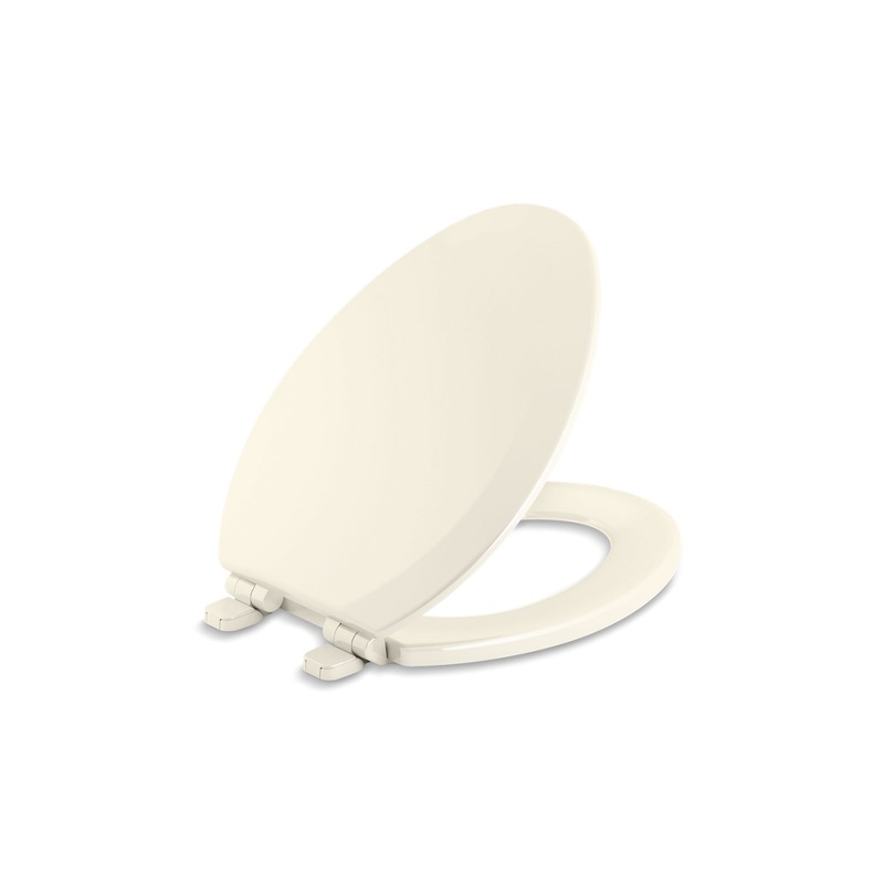 KOHLER K-25883-96 Triko Quiet-Close Elongated Toilet Seat In Biscuit