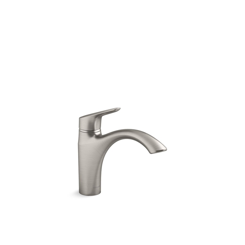 KOHLER K-30470-VS Rival Single-Handle Kitchen Sink Faucet In Vibrant Stainless