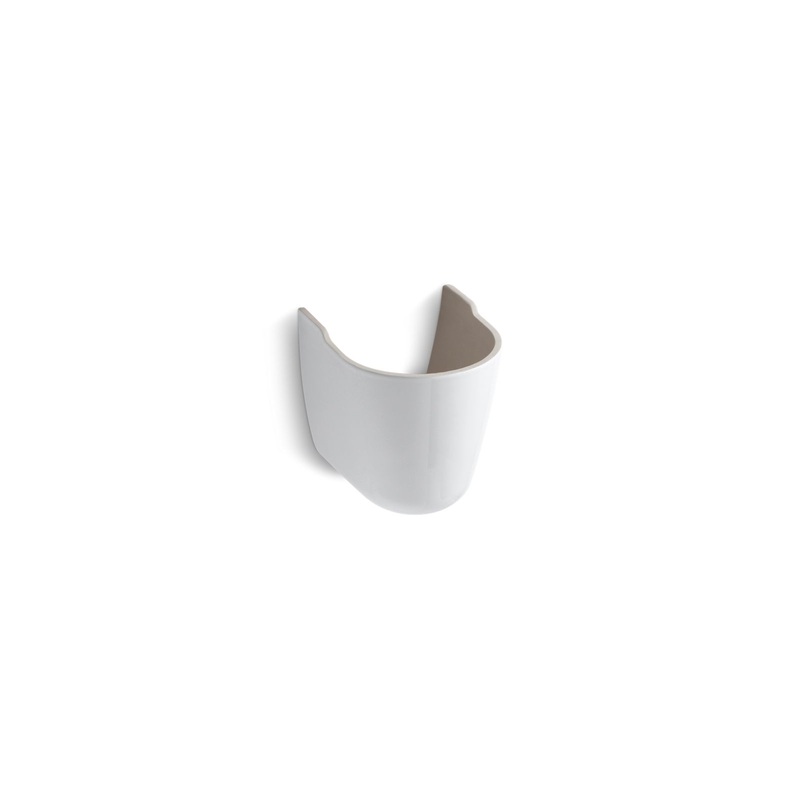 KOHLER K-1998-SS-0 Brenham Shroud, Antimicrobial Finish In White