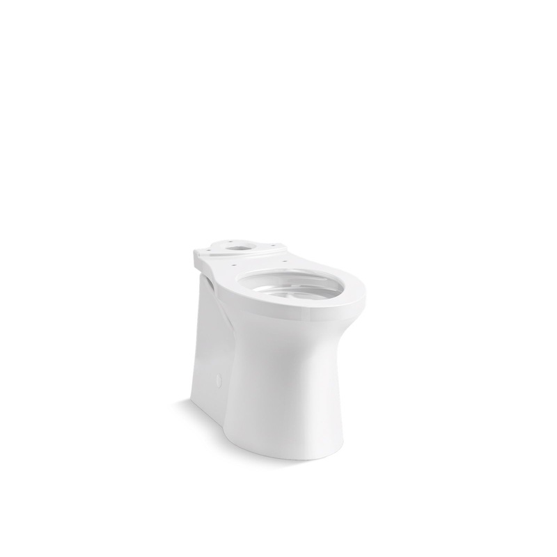 KOHLER K-20148-0 Betello Elongated Toilet Bowl With Skirted Trapway In White