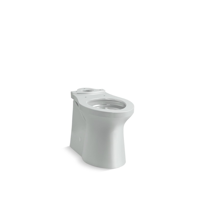 KOHLER K-20148-95 Betello Elongated Toilet Bowl With Skirted Trapway In Ice Grey