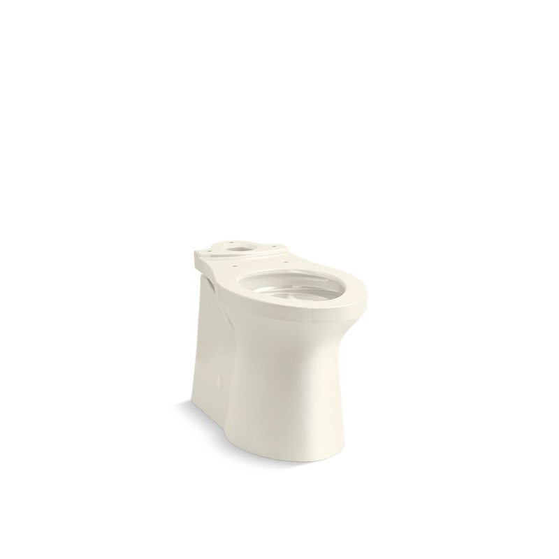 KOHLER K-20148-96 Betello Elongated Toilet Bowl With Skirted Trapway In Biscuit