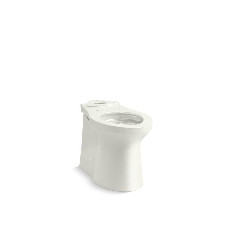 KOHLER K-20148-NY Betello Elongated Toilet Bowl With Skirted Trapway In Dune