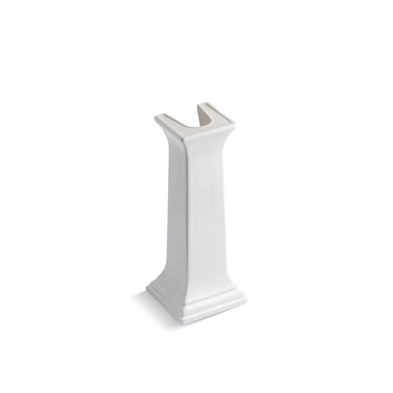 KOHLER K-2267-0 Memoirs Bathroom Sink Pedestal In White