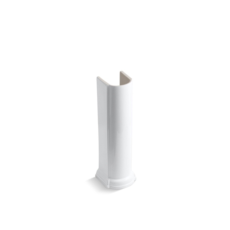 KOHLER K-2288-0 Devonshire Pedestal Only In White