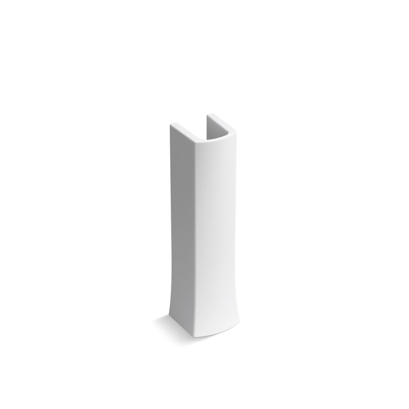 KOHLER K-24052-0 Kelston Pedestal Sink Base In White