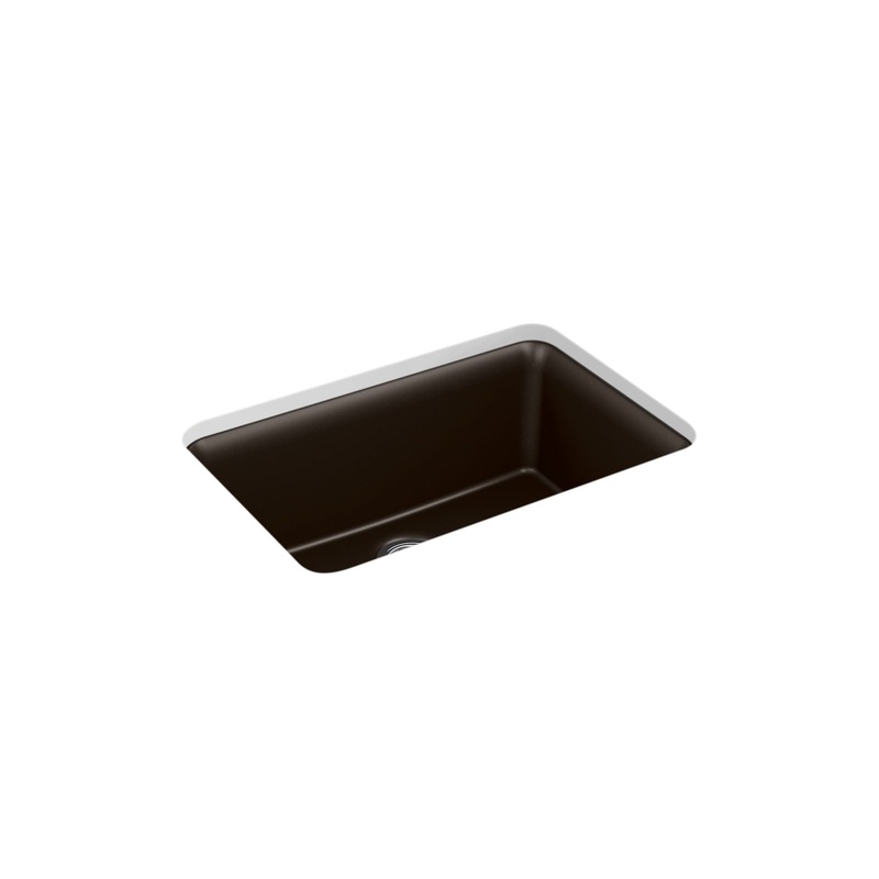 KOHLER K-28000-CM2 Cairn 27-1/2" Undermount Single-Bowl Kitchen Sink In Matte Brown