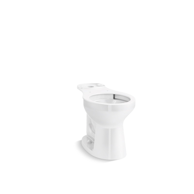 KOHLER K-31589-0 Cimarron Round-Front Toilet Bowl In White